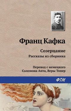 Франц Кафка Созерцание. Рассказы из сборника обложка книги