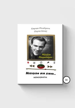 Джейран Пиралиева Müslüm Maqomayev: Musiqidə bir zirvə… Monoqrafiya обложка книги