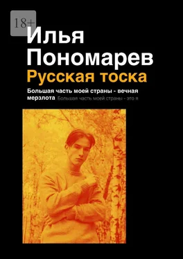 Илья Пономарев Русская тоска. Большая часть моей страны – вечная мерзлота. Большая часть моей страны – это я обложка книги