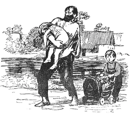 Безручка положил ее на плотину встряхнул но она казалось не подавала - фото 13