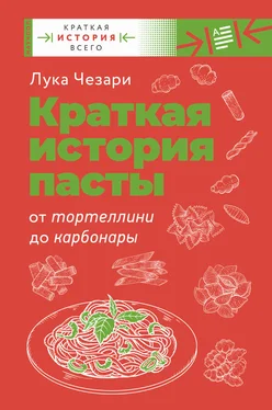 Лука Чезари Краткая история пасты. От тортеллини до карбонары обложка книги