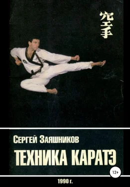 Сергей Заяшников Техника каратэ. 1990. обложка книги