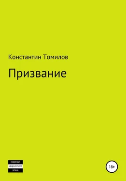 Константин Томилов Призвание обложка книги