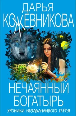 Дарья Кожевникова Нечаянный богатырь обложка книги