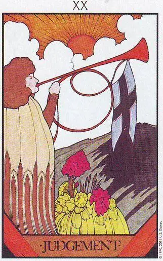 Старший Аркан Страшный Суд Aquarian Tarot 10 Алхимия Духа О бессмертии В - фото 9