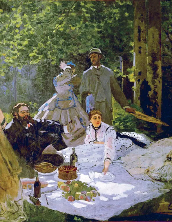 Клод Моне Завтрак на траве Фрагмент несохранившейся картины 1866 г Музей - фото 12