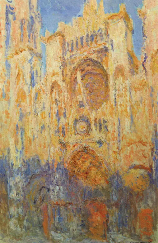Клод Моне Руанский собор эффект солнца конец дня 18921894 гг Музей - фото 33