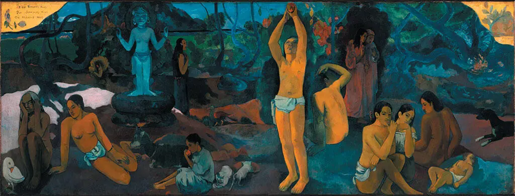 Поль Гоген Откуда мы пришли Кто мы Куда мы идём 1898 г Музей изящных - фото 53