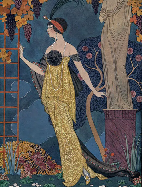 На иллюстрации Жоржа Барбье для обложки журнала Les Modes за апрель 1913 года - фото 142