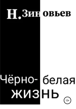 Никита Зиновьев Черно-белая жизнь обложка книги