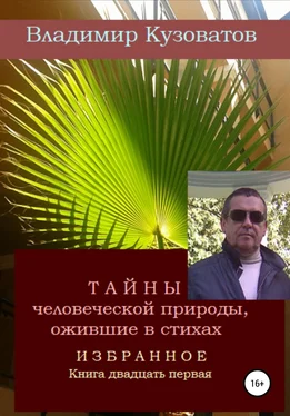 Владимир Кузоватов Тайны человеческой природы, ожившие в стихах. Избранное. Книга двадцать первая обложка книги