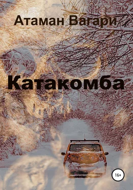 Атаман Вагари Катакомба обложка книги