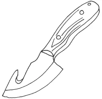 Рис 3 Шкуродерный нож Рис 4 Нож с серейторной заточкой Среди ножей для - фото 8