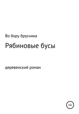 Во бору брусника Рябиновые бусы обложка книги