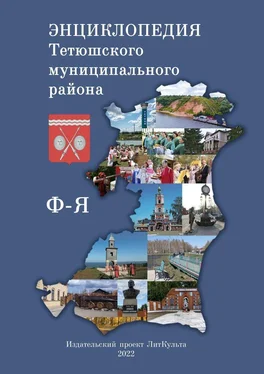 Олег Евсеев Энциклопедия Тетюшского муниципального района. Ф-Я обложка книги