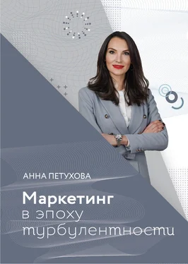 Анна Петухова Маркетинг в эпоху турбулентности обложка книги