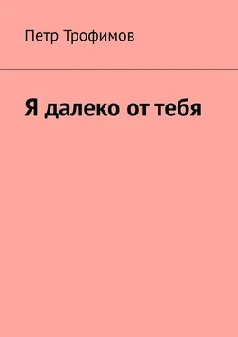 Петр Трофимов Я далеко от тебя обложка книги