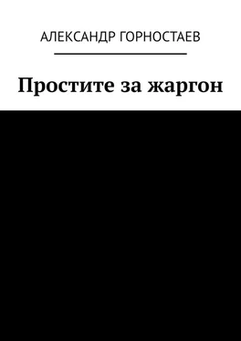 Александр Горностаев Простите за жаргон обложка книги
