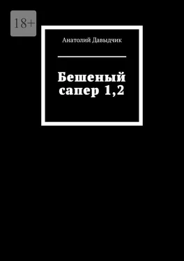 Анатолий Давыдчик Бешеный сапер 1,2 обложка книги