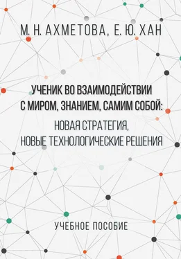 Мария Ахметова Ученик во взаимодействии с миром, знанием, самим собой. Новая стратегия, новые технологические решения обложка книги