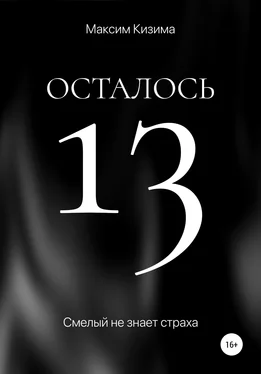 Максим Кизима Осталось 13 обложка книги