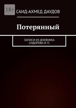 Саид-Ахмед Даудов Потерянный. Записи из дневника Сидорова И. П. обложка книги