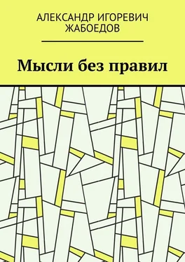 Александр Жабоедов Мысли без правил обложка книги