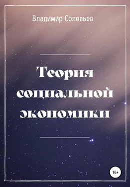 В. Соловьев Теория социальной экономики обложка книги