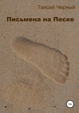 Таисий Черный Письмена на песке обложка книги