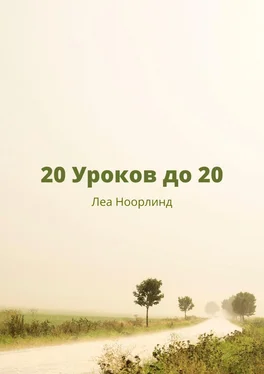 Леа Ноорлинд 20 уроков до 20 обложка книги