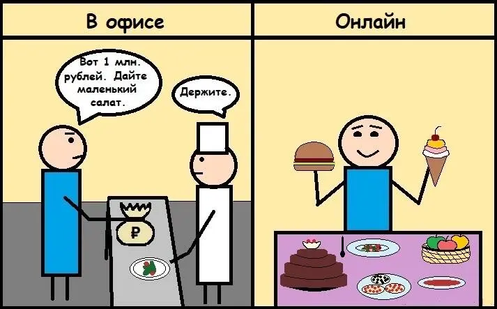 Преимущество очевидно Даже если вы не обедаете в кафестоловых то лишний раз - фото 9