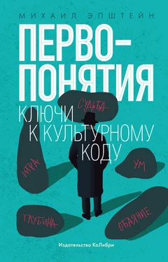 Михаил Эпштейн Первопонятия. Ключи к культурному коду обложка книги