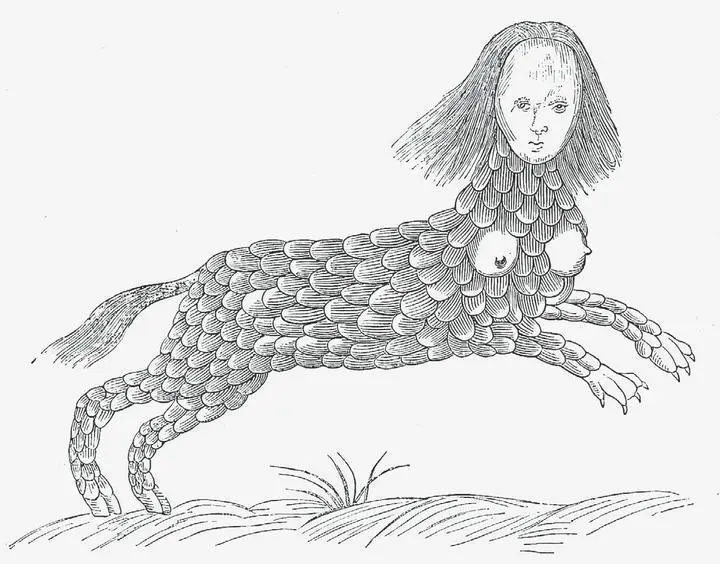 Ламия Из книги Э Топселла История животных и змей 1658 г Согласно - фото 13