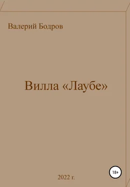 Валерий Бодров Вилла «Лаубе» обложка книги