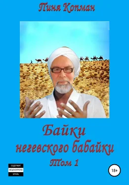 Пиня Копман Байки негевского бабайки. Том1 обложка книги