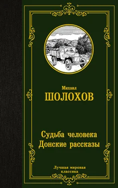 Михаил Шолохов Судьба человека. Донские рассказы обложка книги