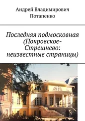 Андрей Потапенко - Последняя подмосковная (Покровское-Стрешнево - неизвестные страницы)