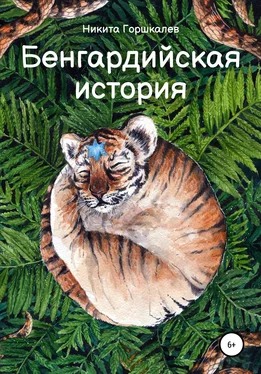 Никита Горшкалев Бенгардийская история обложка книги