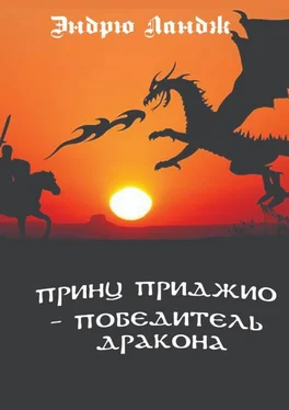 Эндрю Ландж Принц Приджио – победитель дракона обложка книги