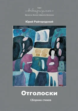 Юрий Райгородский Отголоски обложка книги