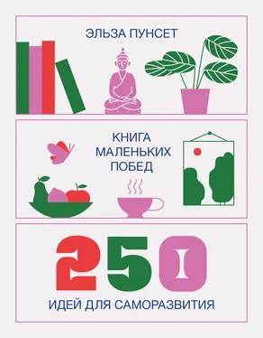 Эльза Пунсет Книга маленьких побед. 250 идей для саморазвития обложка книги