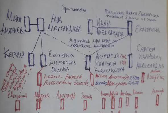 Начертите схему от руки на бумаге и сохраните в программе MyHeritage На - фото 63