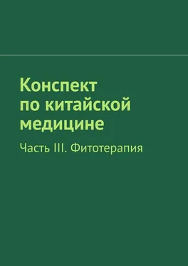 Р. Киричек Конспект по китайской медицине. Часть III. Фитотерапия обложка книги