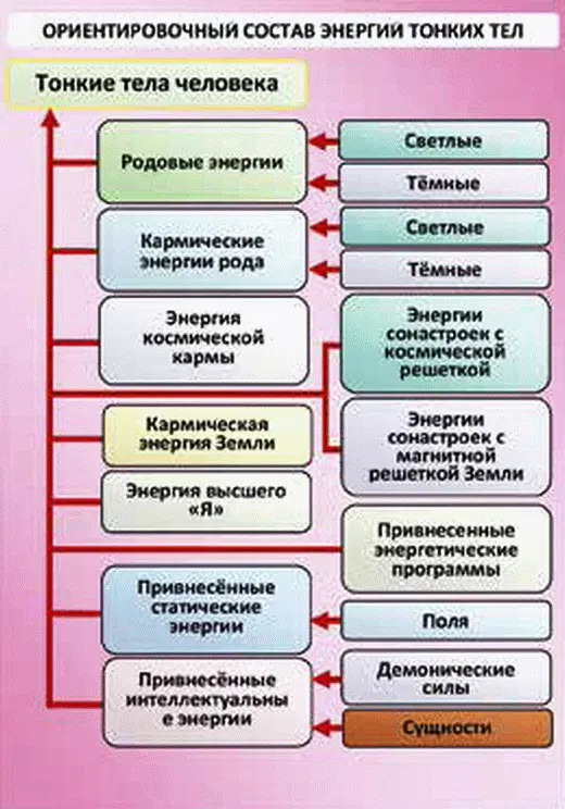 Рис 342 Ориентировочный состав энергий тонких тел Человека Рис 343 - фото 76