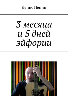 Денис Пенин 3 месяца и 5 дней эйфории обложка книги