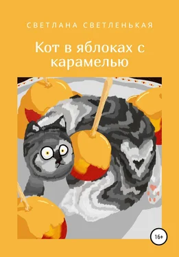 Светлана Светленькая Кот в яблоках с карамелью обложка книги
