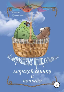 Евгения Арзамасова Невероятные приключения морской свинки и попугая. Сказочная повесть обложка книги