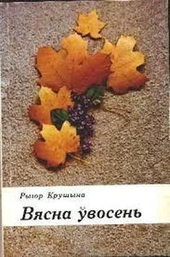 Рыгор Крушына Вясна ўвосень обложка книги