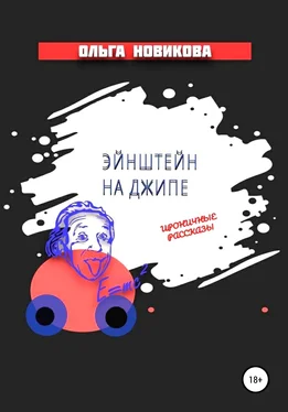 Ольга Новикова Эйнштейн на джипе обложка книги