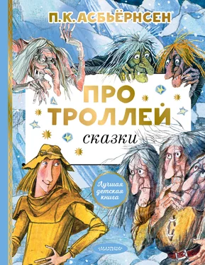 Петер Асбьёрнсен Про троллей. Сказки обложка книги